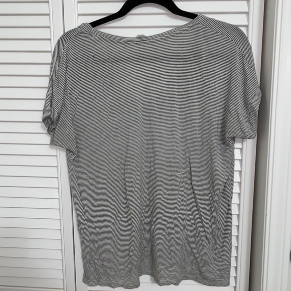 Zara Grey Oversized Tee - Picture 2 of 3
